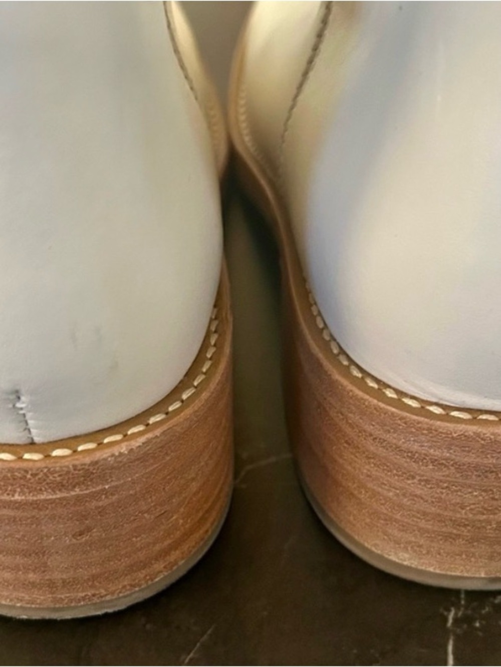 Steve Madden Riggs Knee High Boots Bone Size 8.5 - Picture 8 of 10